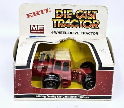 1/64 Massey Ferguson 4880 4WD Tractor #1727 Sealed Fully Detailed Die-cast Toy - Image 1 of 4