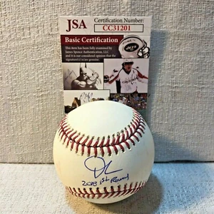 Daniel Lynch 2018 1st Round Signed MLB Baseball Kansas City Royals JSA CC31201 - Picture 1 of 7