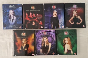 Buffy The Vampire Slayer DVD Collector's/Bible Edition Set Season 1-7 Region 2 - Picture 1 of 22