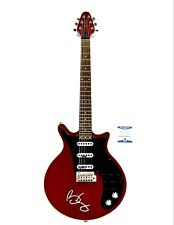 Brian May Autographed Dillion Guitar Queen Signed BAS Beckett Certified + Proof