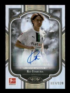 KO ITAKURA 2022/23 TOPPS TIER ONE BUNDESLIGA SCARECROW AUTO #113/120 BF2692 - Picture 1 of 1