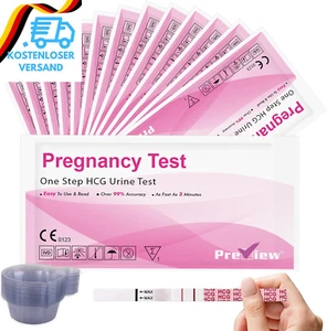 25 Schwangerschaftstest Frühtest Streifen 10 Miu/Ml Hcg Test Zuverlässige Früher - Bild 1 von 12