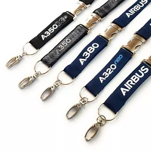 Licenced Airbus Lanyards / Airbus Logo / A320 / A350 / A380  - Picture 1 of 24