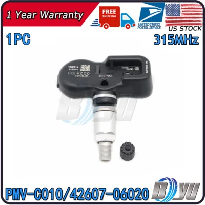 42607-06020 42607-52020 TPMS New TIRE PRESSURE SENSOR PMV-C010 For Toyota Lexus - Image 1 of 4