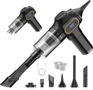 Ginarelo Mini Aspirapolvere Auto Portatile Aspirabriciole - 15000Pa Senza Fili P - Foto 1 di 7