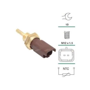 Coolant Temperature ECU Sensor for Fiat 500 4cyl 1.2L 169A4 1.4L 169A3 2008~2010 - Picture 1 of 1