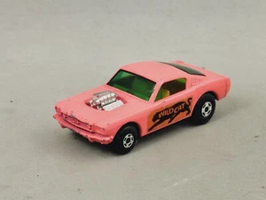 Matchbox Superfast Ford Mustang Wildcat Dragster Nr. 8 Pink schwarze Bodenplatte - Bild 1 von 8