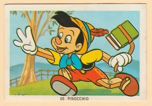 Fher 1970s Spain Spanish Walt Disney Trade Card #60 - Pinocchio - Picture 1 of 2