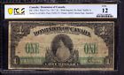 1917 $1 Dominion Of Canada Note Dc-23b-i Princess Patricia Ramsey Pcgs B F 12