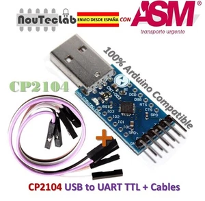 CP2104 USB to RS232 TTL UART 6PIN Connector Module Serial Converter - Imagen 1 de 7