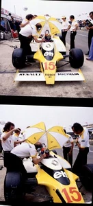 1979 British Grand prix Renault Jabouille colour slides . - Picture 1 of 2