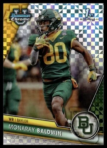 2023 Bowman Chrome University MONARAY BALDWIN X-FRACTOR REFRACTOR #19 BAYLOR - Picture 1 of 2