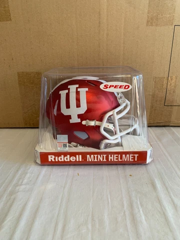 Indiana Hoosiers NCAA Riddell Speed Red Mini Helmet Cover