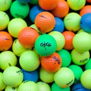 50 Wilson Assorted Color Used Golf Balls Near Mint 5A/4A Quality - FREE SHIPPING - Picture 1 of 8