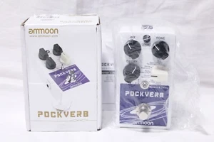 ammoon POCKVERB Reverb & Delay Guitar Effect Pedal 7 Reverb Effects - Picture 1 of 1