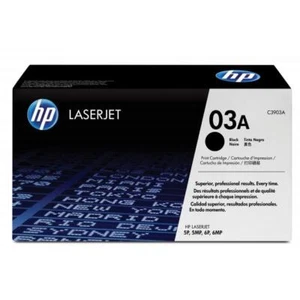 3490147 HP HP 03A Black Original LaserJet Toner Cartridge cartuccia toner 1 pz O - Foto 1 di 3