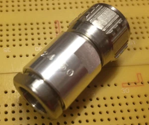 Conector tipo N macho montado en cable RG213 RG214 RF conector 50 ohmios HV IP67 - Imagen 1 de 3
