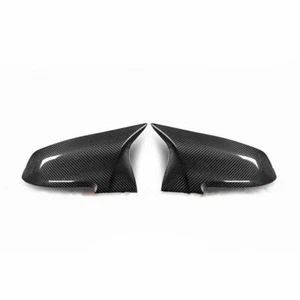 Carbon Fiber Car Side Door Rearview Mirror Cover For BMW F20 2013-2018 Replace - Picture 1 of 5