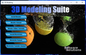 3D Graphic Design, Animation, Video Game Creation Software Blender & BForArtists - Picture 1 of 2