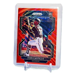 Ivan Castillo 2022 Panini Prizm #193 Red Wave Prizm San Diego Padres RC /99 - Picture 1 of 4
