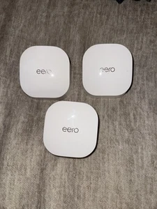 eero 6 AX1800 1800 Mbps 4 Port 900 Mbps Dual-Band Mesh Wi-Fi 6 System - M110311 - Picture 1 of 3