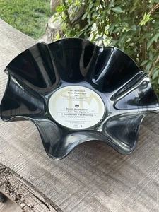 Vinyl Record Bowl A&M Rita Coolidge Retro Music Decor Wall Art Collectors Item - Picture 1 of 5