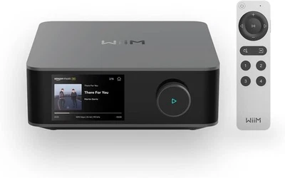 WiiM Amp Ultra mit Voice Remote 2 | Audiophiler Streaming-Verstärker  Space Grau - Bild 1 von 4