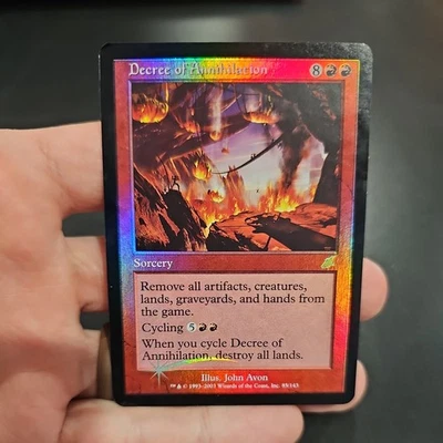 Magic The Gathering Decree of Annihilation Scourge Foil LP - NM - Image 1 of 4