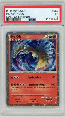 2011 POKEMON CALL OF LEGENDS #SL5 HO-OH-HOLO PSA 5 - Image 1 of 2