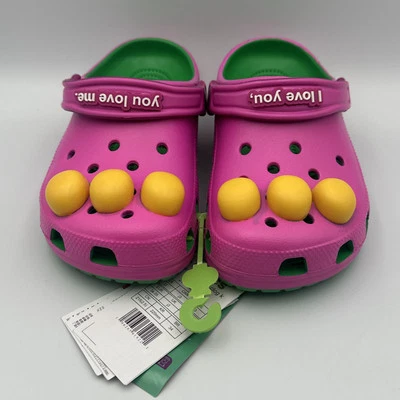 Zuecos clásicos Crocs Barney niños talla J3 zapatos niños zapatos cómodos Foto 1 de 4