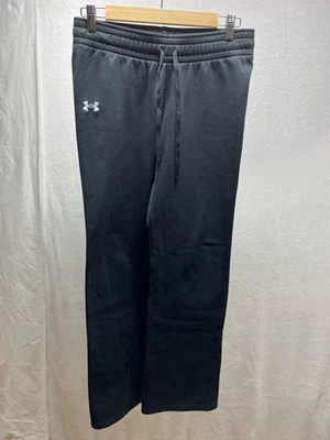 Under Armour Track Pants Men's Size SP Black Drawstring Nylon Blend Activewear - Image 1 of 4