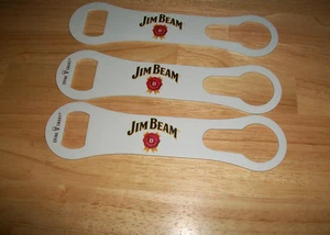 LOTE de 3--Jim Beam blanco bartender abrebotellas/herramienta de extracción de caño de vertido-NUEVO - Imagen 1 de 1