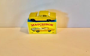 Vintage 1960s Lesney Matchbox #36 Gold Opel Diplomat Car with original Box - Picture 1 of 12