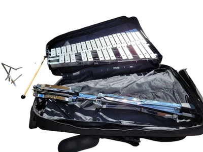 Yamaha Xylophone Bell Kit With Carrying Case Mallet Keyboard and Stand - Image 1 of 4