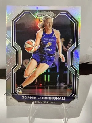2021 Panini Prizm - Silver Holo Prizm #82 Sophie Cunningham (RC) Indiana Fever  - Image 1 of 2