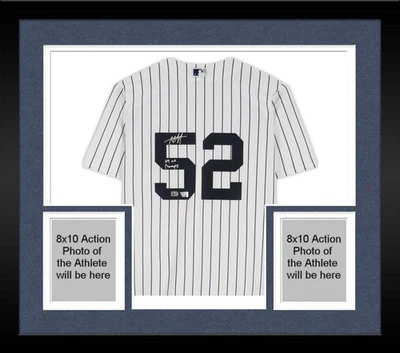 FRMD CC Sabathia New York Yankees Signed Nike Replica Jersey w/90 WS Champs Insc - Image 1 of 4