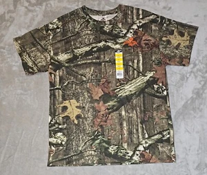 Mossy Oak Shirt Mens L Camo Break Up Infinity Hunting Lightweight Breathable - Picture 1 of 18