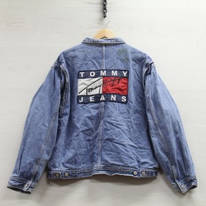 vintage tommy hilfiger denim jacket 