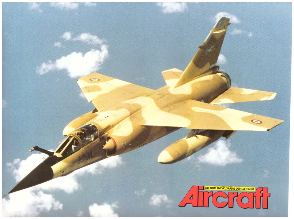 Aircraft Poster DIN A4 Dassault Mirage IIIR - Bild 1 von 1