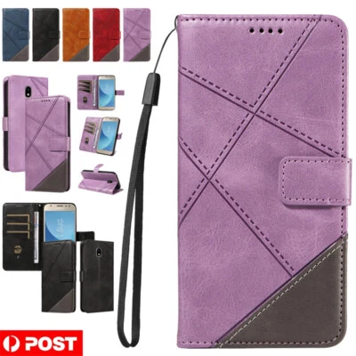 For Samsung Galaxy A3 A5 A6 A7 A8 A9 J4 J5 J6 J7 Prime Wallet Case Flip Cover - image 1 of 4