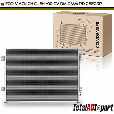 A/C AC Condenser w/ Bracket for Mack CH CL 94-00 CS200P Mid-Liner CV DM DMM RD - Image 1 of 4