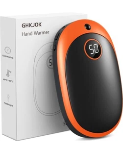 Rechargable Hand warmer And Power Bank 5000mAh - Picture 1 of 6
