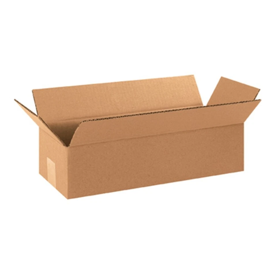 14 x 4 x 4" - Long Corrugated Boxes, ECT-32, 25/pack Shipping - Image 1 of 3