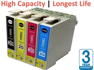 5x Cartucho de tinta Generic 200XL 200 XL T2001 para Epson WF 2510 2520 2530 2540 - Imagen 1 de 1