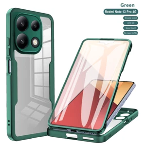 Cubierta de silicona protectora de doble cara para Xiaomi Poco X6 13T Redmi Note 12 11 Pro - Imagen 1 de 22