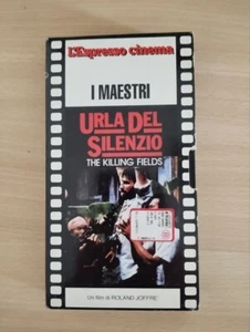 L'ESPRESSO CINEMA - I MAESTRI - URLA DEL SILENZIO, THE KILLING FIELDS - VHS - Imagen 1 de 2