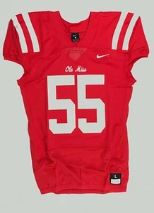 Nike Ole Miss Rebels Custom Vapor Pro Football Jersey Men's L 908632 $120 - Picture 1 of 2