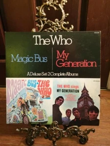 The Who - ** Double LP Magic Bus & My Generation MCA Records 1980 Pressing - Picture 1 of 2