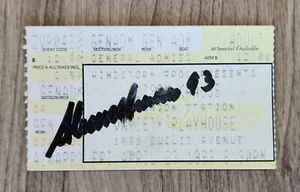 Alison Krauss signiertes 1993 Konzertticket Stub Sängerin LEGEND RAD - Bild 1 von 1