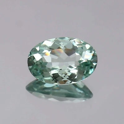 AAA Natürlich Makellos Ceylon Luster Grün Spinell Lose Oval Edelstein Schnitt - Bild 1 von 4